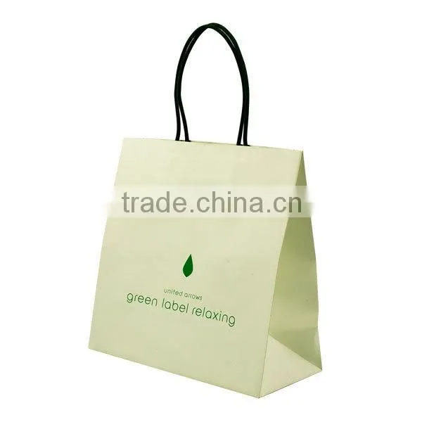 Customized paper gift bag&craft paper bag with your logo(Factory sale price)