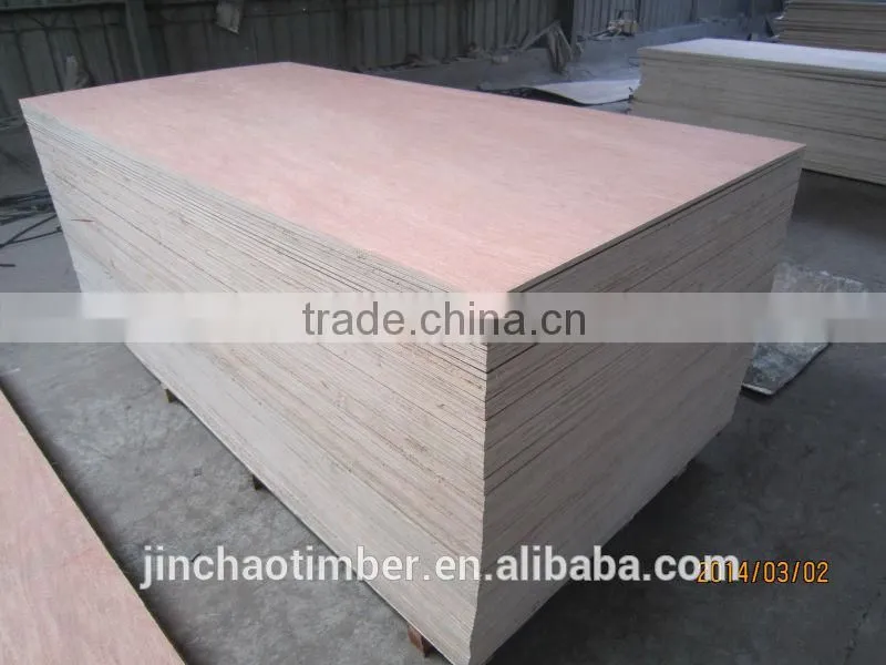 China produce 5.0mm okoume face commercial Plywood