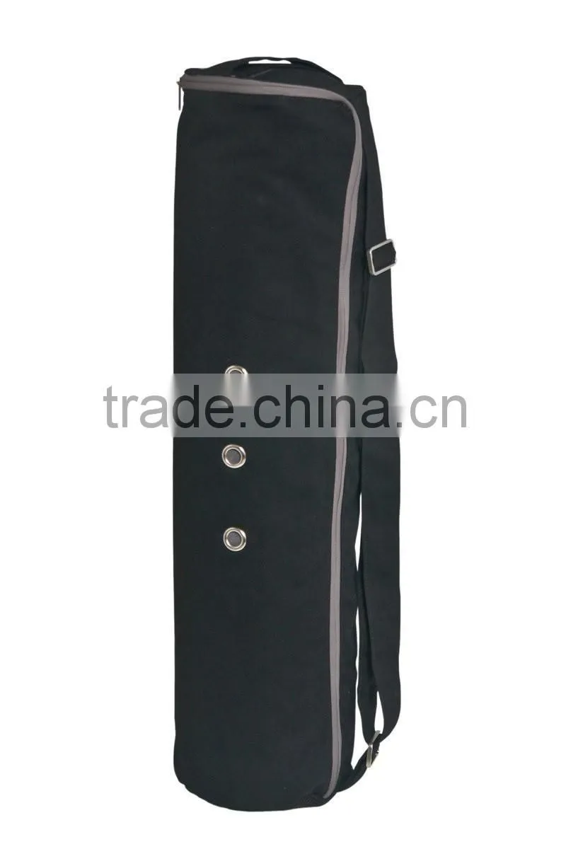Wholesale Custom Full Zip Polyester Cargo Pocket Gym Carrying Bag Yoga Mat Bag