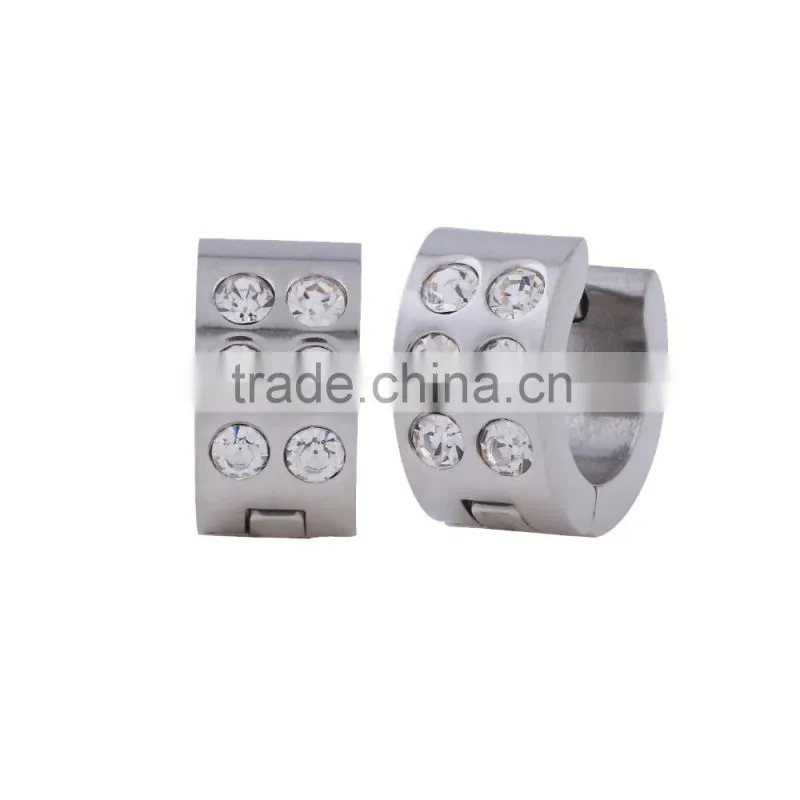 Hot Selling Unisex huggie earrings Stainless Steel Earrings Wholesale
