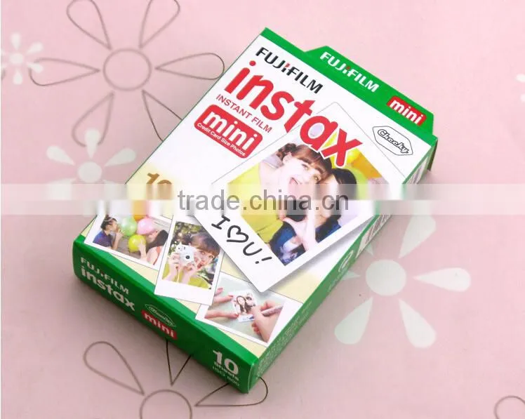 10 Sheets Fujifilm Instax Mini White Side Film for 7 7s 8 10 20 25 50s 50i SP-1