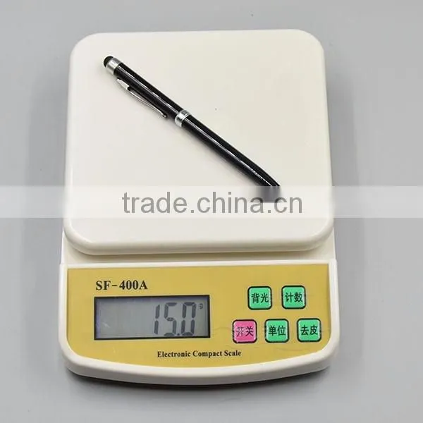 Glossy Disposable Stylus Ball Pen for Promotion