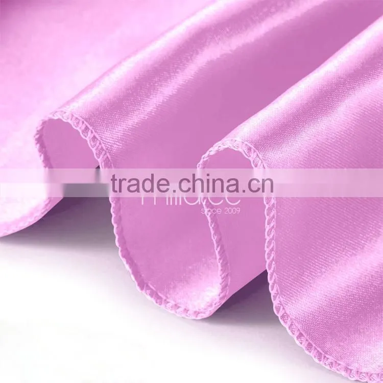 Alibaba China supplier wholesale satin fabric table runners