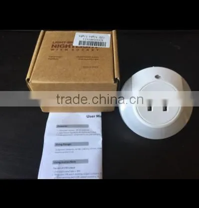 Photocell sensor LED night light soft white color motion sensor activated