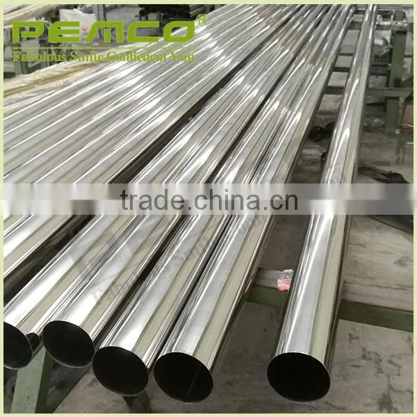 Foshan TOP 3 Pemco Brand Factory ASTM Decoration stainless steel seamless pipe
