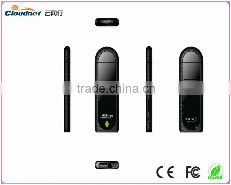 Android mini pc tronsmart mk908 rk3188 quad core 4.4 mini pc built in bluetooth wifi support XBMC&Miracast, Skype for smart tv