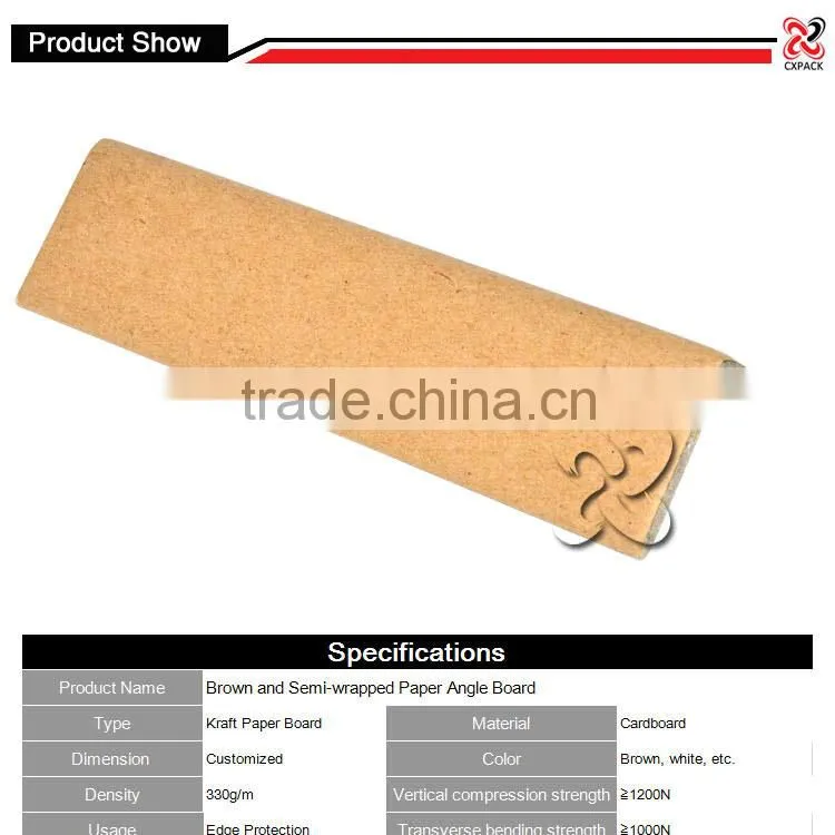 High quality Paper angle board