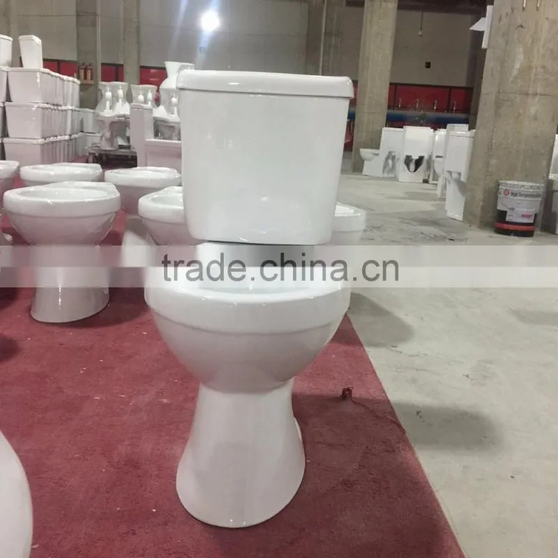 wc toilet two piece toilets ceramic siphonic s trap 300mm with slow down seat cover wc toilet bowl Y801