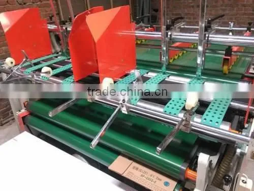 multifunctional Press type folder gluer machine/folding gluing machine for corrugated carton box