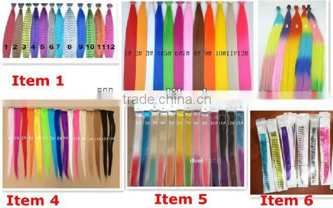 Fashion synthetic Feather hair Extension feather for highlight/ Immediate delivery