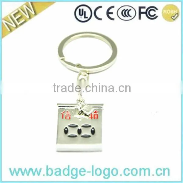 Alloy Bottle Shape Custom 3D Keychain