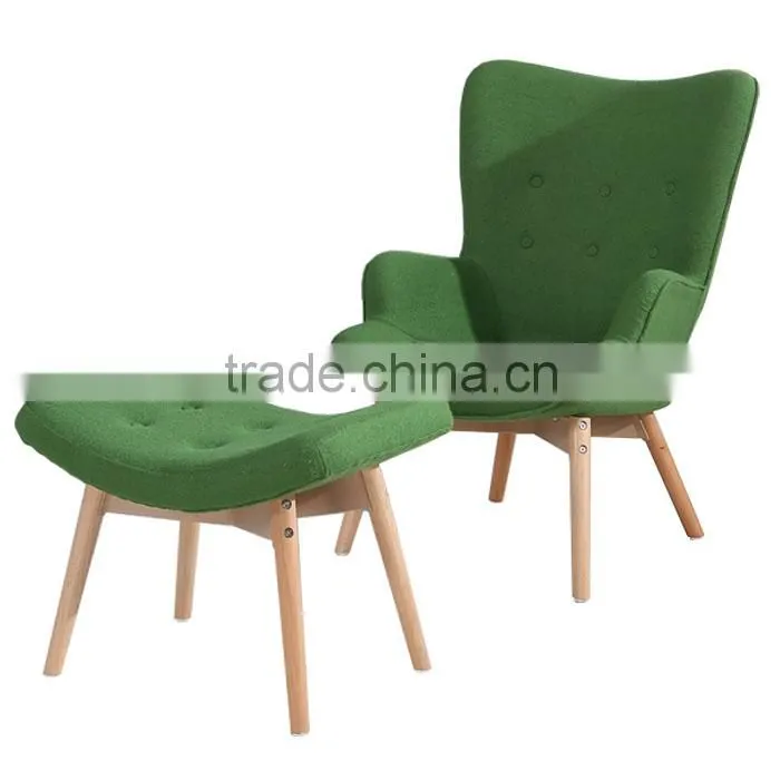 Wholesale Mid Century Modern Retro Designer Wood And Fabric Chairs