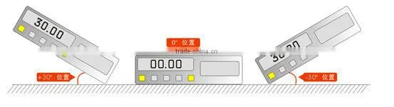 Mini Electronic Protractor with LCD Display Inclinometer Angle Meter 360 Degree Slope Angle