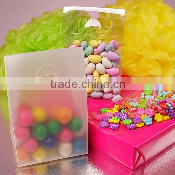 Frosted Windowed Tent Top Candy Boxes