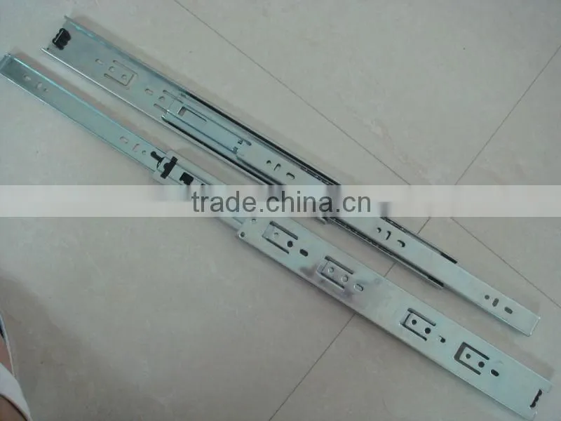 ZY:45mm ( 1.2*1.2*1.5mm ) Ball Bearing Slide Rail