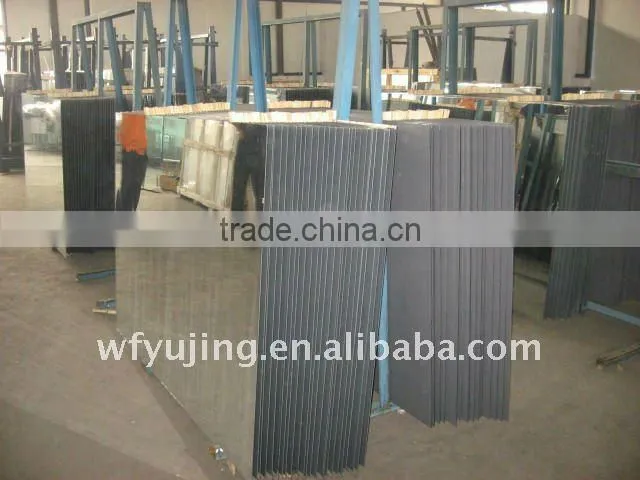1mm clear mirror glass factory in china cheap price