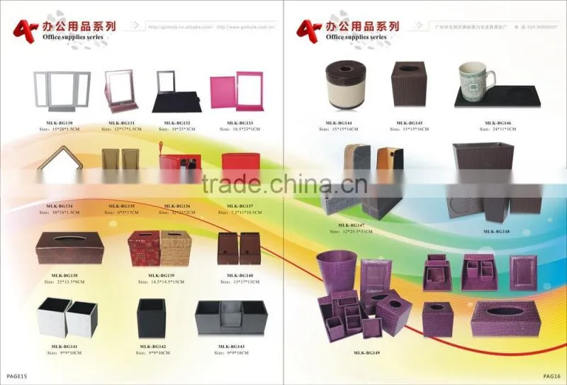 Super quality new arrival leather display storage case