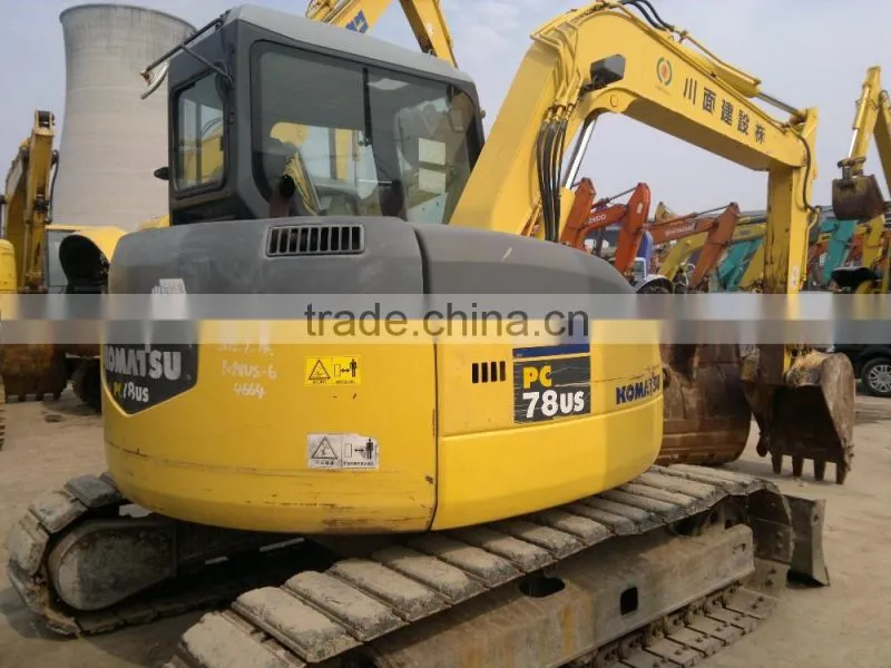Cheap komatsu pc78us excavator
