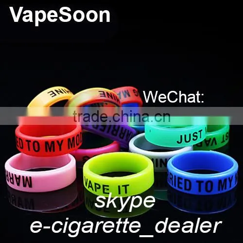 High Quality mod vape ring wholesale ecig accessories OEM Available rubber silicone vape band