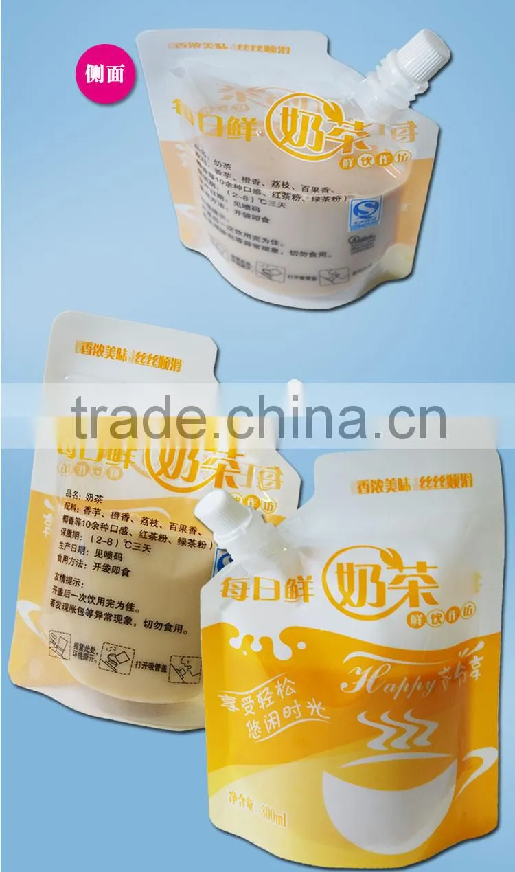 spout pouch/stand up pouch with spout/liquid stand up pouch with spout