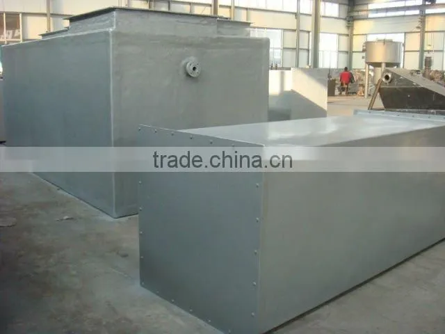 Underground Machine for Hospital Wastewater Treatment