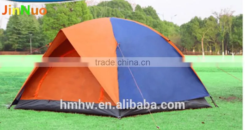 3 Person Outdoor Camping Tent with 7.9 mm Fiberglass Pole