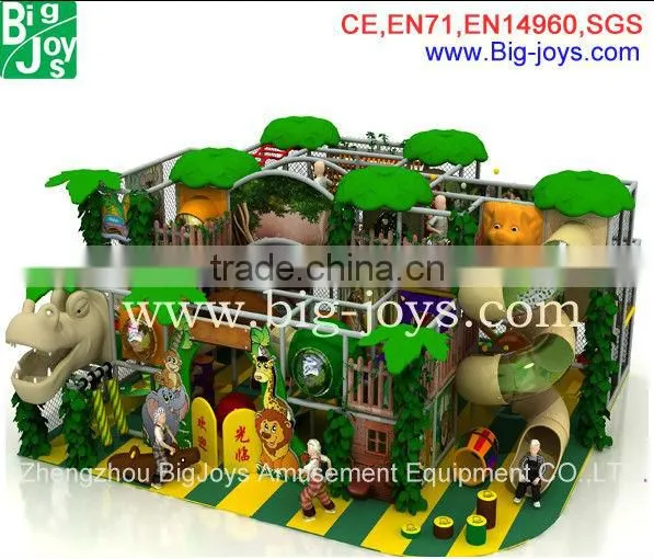 giant jungle indoor playground for sale, hot sale soft indoor playground for children
