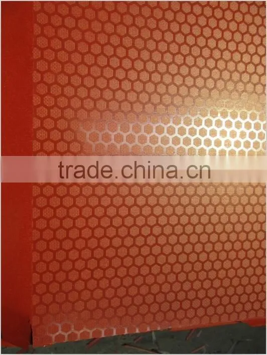 12mm anti slip/wire mesh/non slip marine plywood