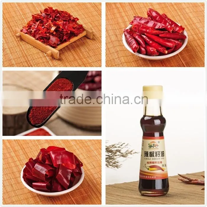 china manufacturer supply red hot chilli powder 40-60 mesh chilli flakes