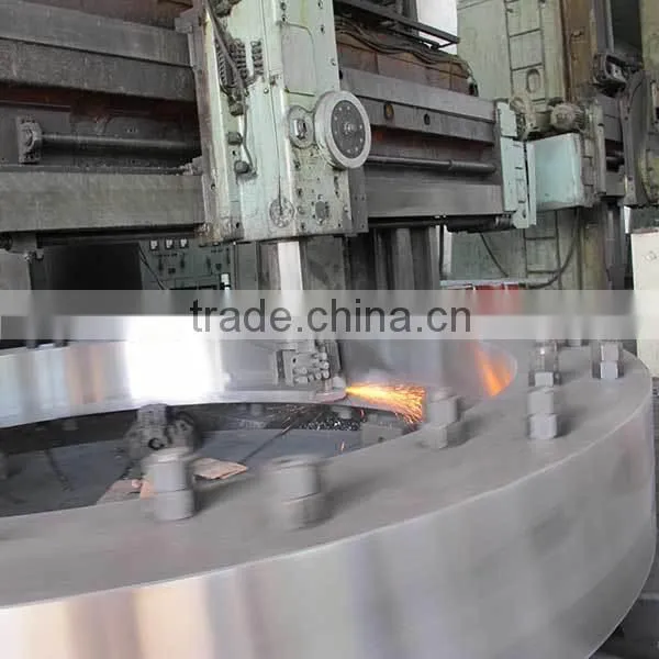 Riding ring for rotary kiln