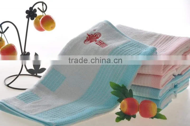 colorful and funny bamboo towel home use