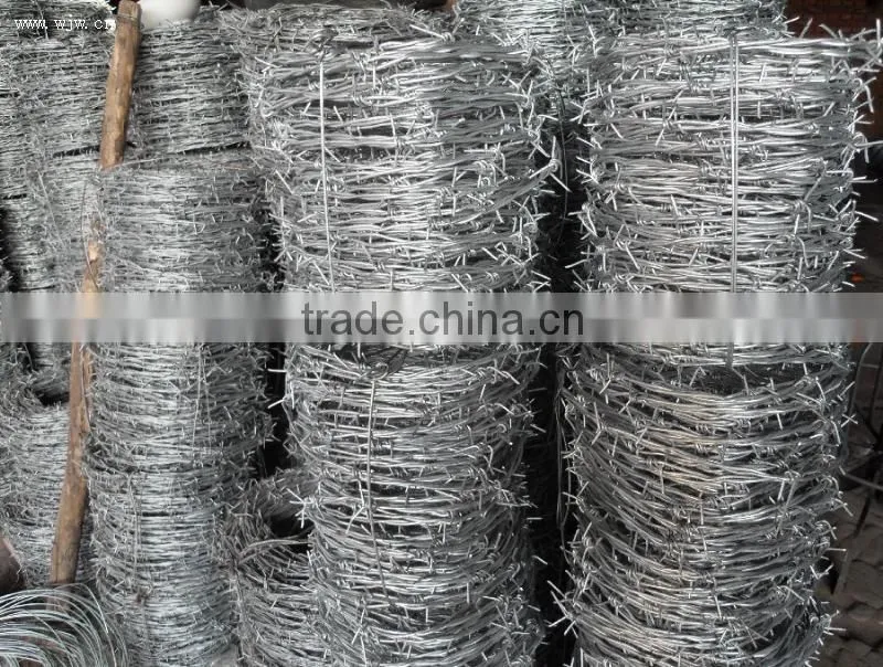 Galvanized Razor Barbed Wire/PVC iron barbed wire (supplier)