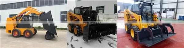 HOT mini Chinese skid steer loader for small space working