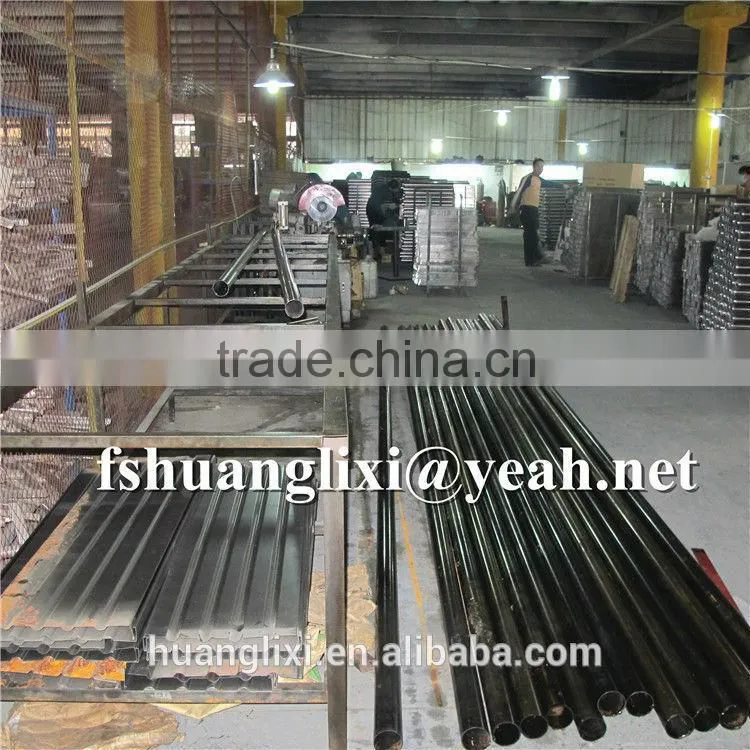 Factory direct special, wrought iron metal table legs, double-column steel table frame