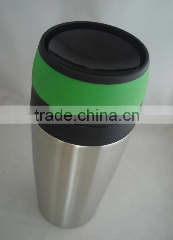 2013 New style!! double wall SS car mug with FDA APPROVED