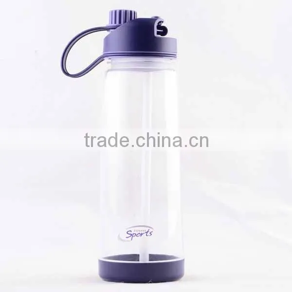 21oz Water Bottles Drinkware Type and CE / EU Certification double wall Plastic sport water bottle with fruit infuser