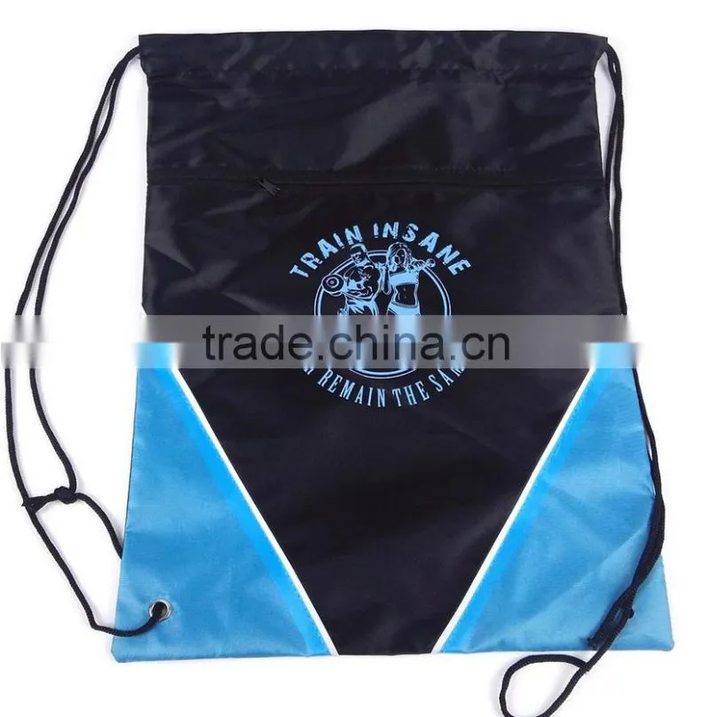 Handy Promotional Sports Backpack Bag Drawstring Reflective Bag