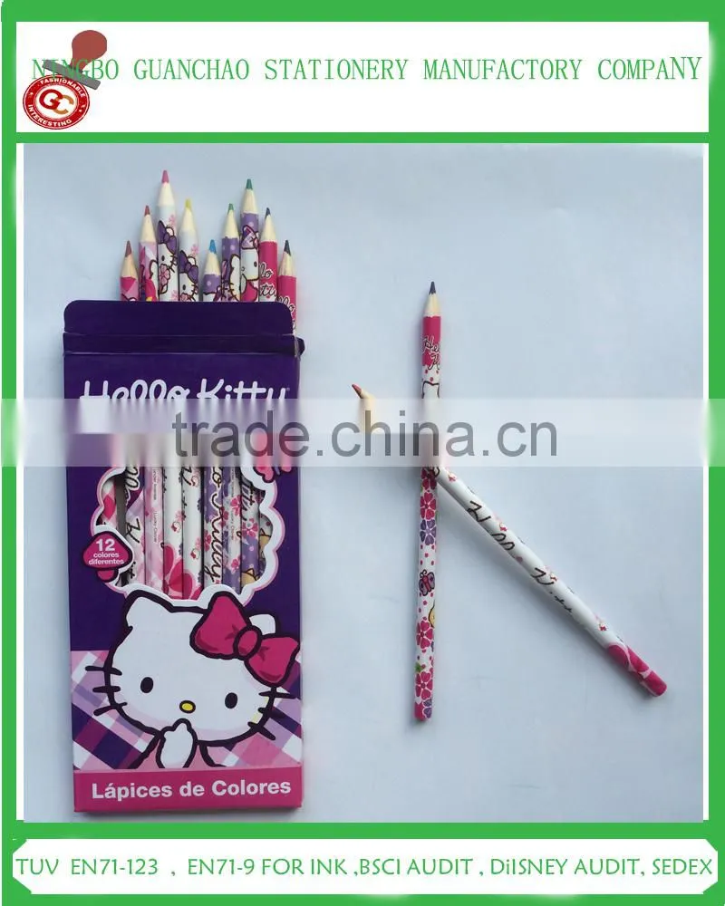 color pencils set/color pencil/12 color pencil