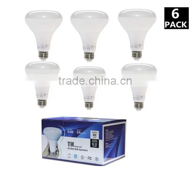 WestDeer Energy Save led lighting bulb Dimmable 2700K 15W/11W BR40 BR30 led with UL approved