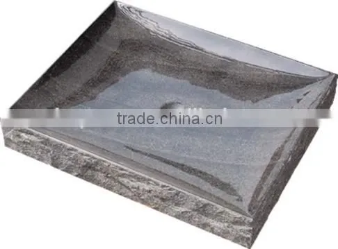 garden stone sink bathroom face bowl sink