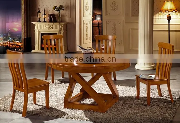 Wooden Dining Table and Chairs