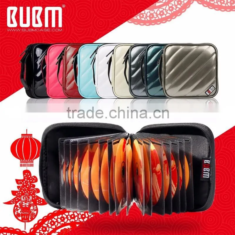 BUBM PU CD/DVD Player Bags DVD Cover CD holder Portable CD carrying case