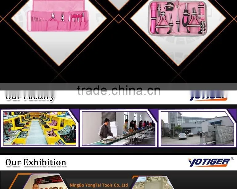 16pcs Emergency Auto Repairing Hand Folding Tool Bag