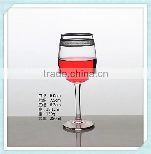 Cheap crystal wine glass for sale