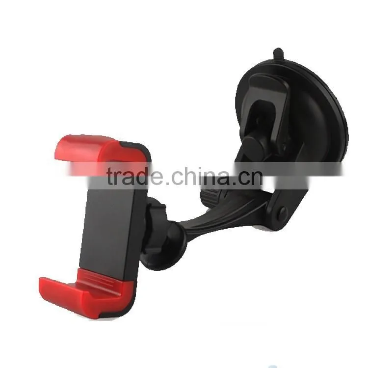 universal car mount Mobile Holder, Black and Long handle Phone stand, Adjustable Grips, Suit for all smart phone