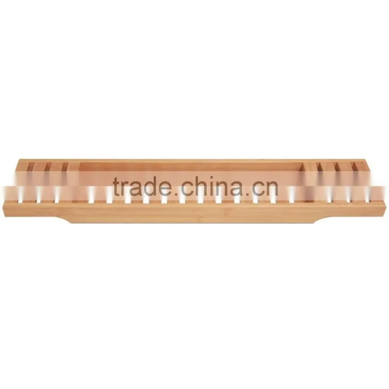Relax Bamboo Bathtub Caddy Will Fit Most Tubs