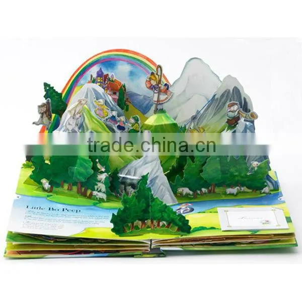 POP-UP Book for children,POP-UP Book with magic world,POP-UP Book