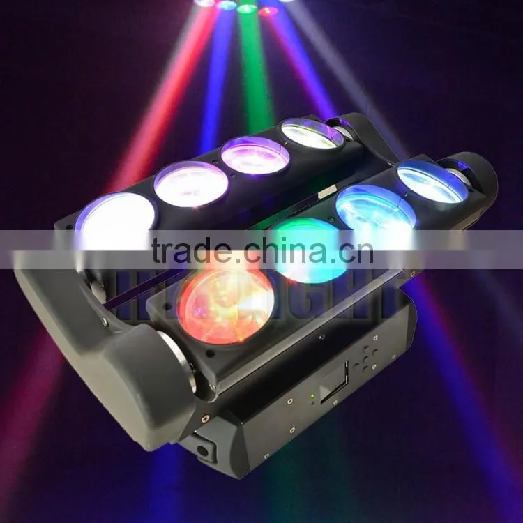 factory sale spider 8*10W 4in1 led beam moving head light