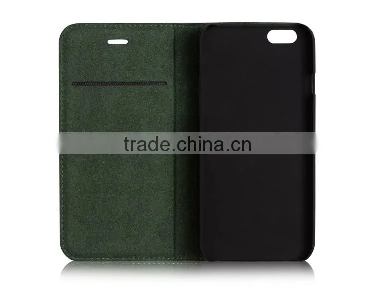 Mobile Phone Leather With Stand Wallet Phone Case Cover For Apple iPhone 6 6S Plus