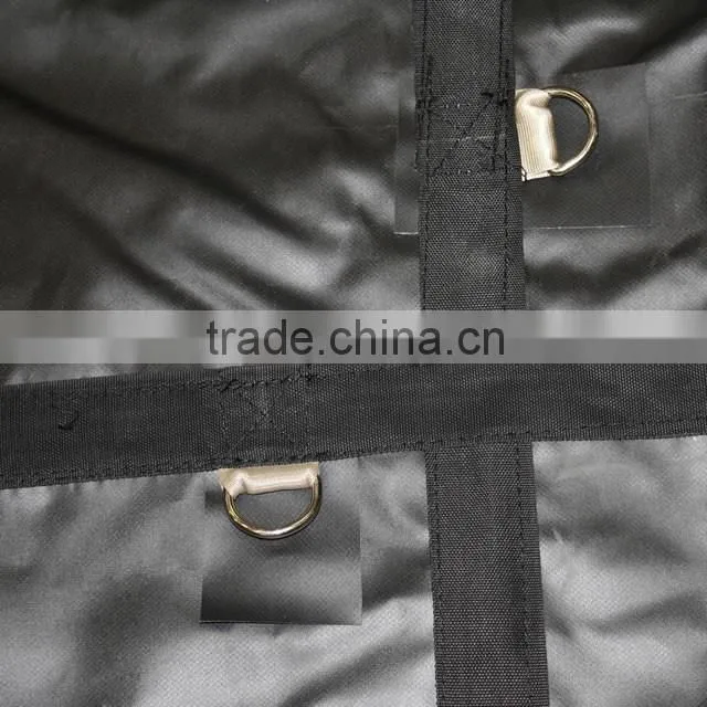 Heavy Duty PVC Lumber Tarp 6' Drop 27'x20' - 3 Rows of D-Rings